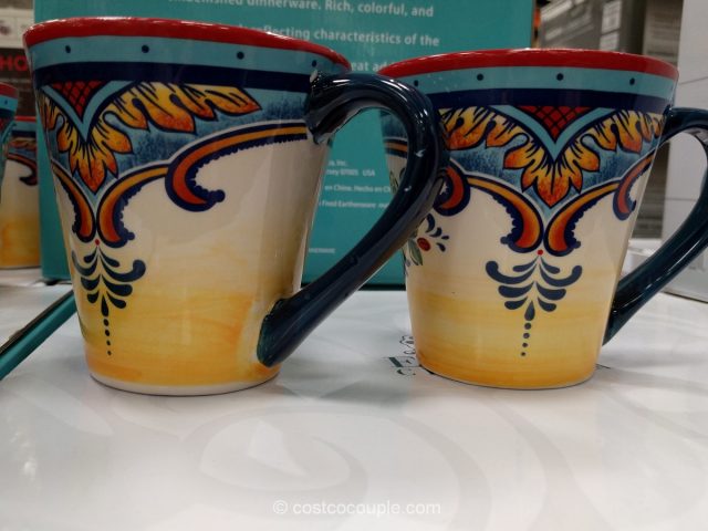 Euro Ceramica Zanzibar Dinnerware Set Costco 
