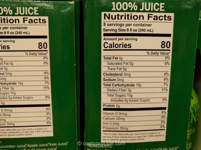 Kirkland Signature Organic Green Juice