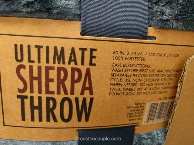 Life Comfort Ultimate Sherpa Throw (2017) Costco