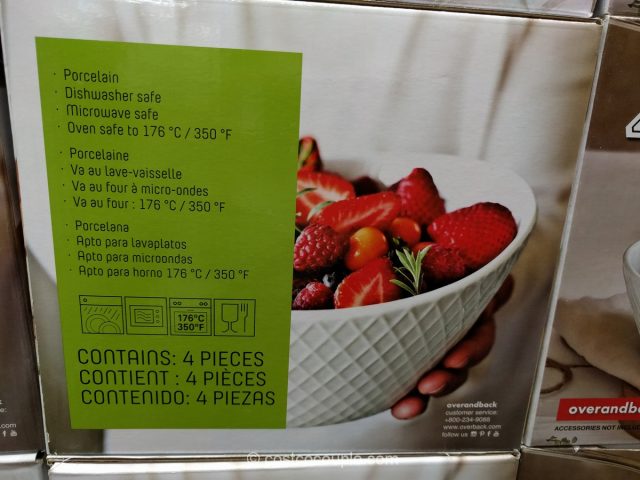 Over and Back Serving Bowl Set Costco
