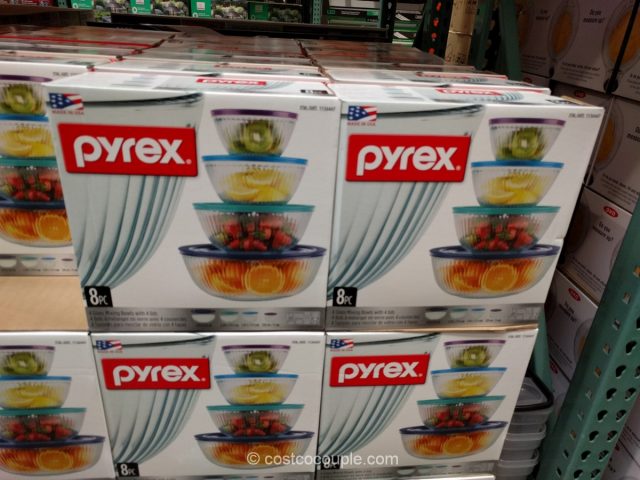 Pyrex 4-Piece Mixing Bowl Set Costco 