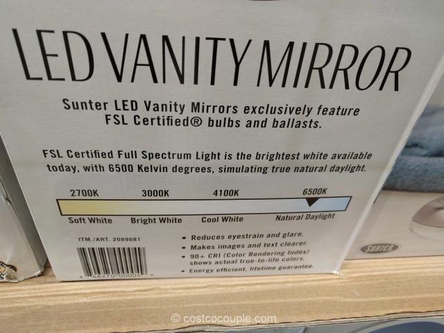 Sunter LED Vanity Mirror Costco 