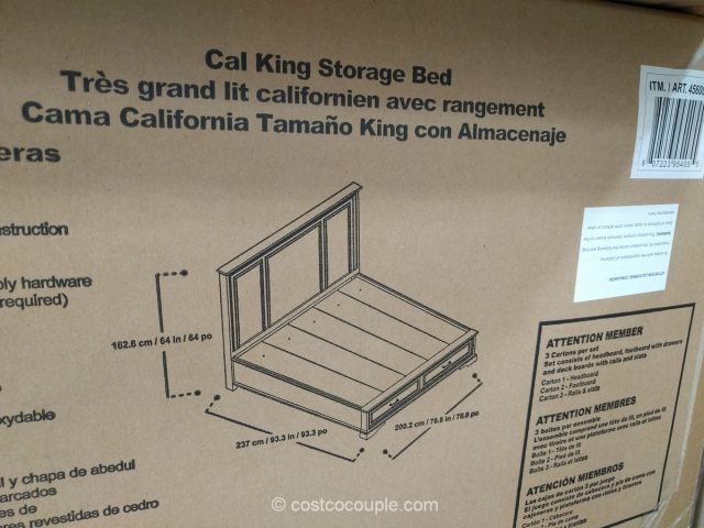 Universal Broadmoore Storage Bed Costco 