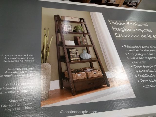 Well Universal Ladder Bookcase Costco