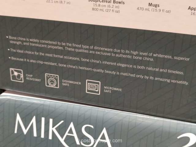 Mikasa Trellis Bone China Set Costco