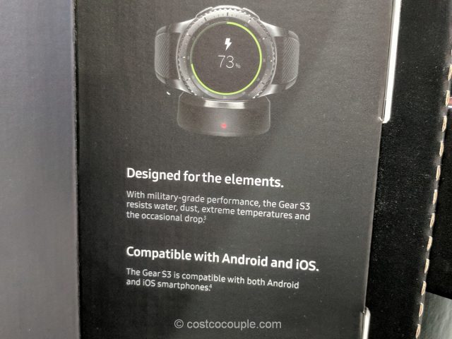 Samsung Gear S3 Frontier Smartwatch Costco 