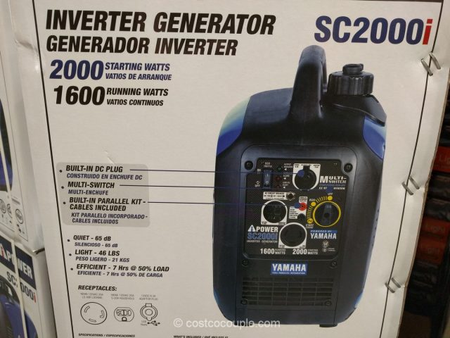 Yamaha iPower SC2000i Inverter Generator Costco 
