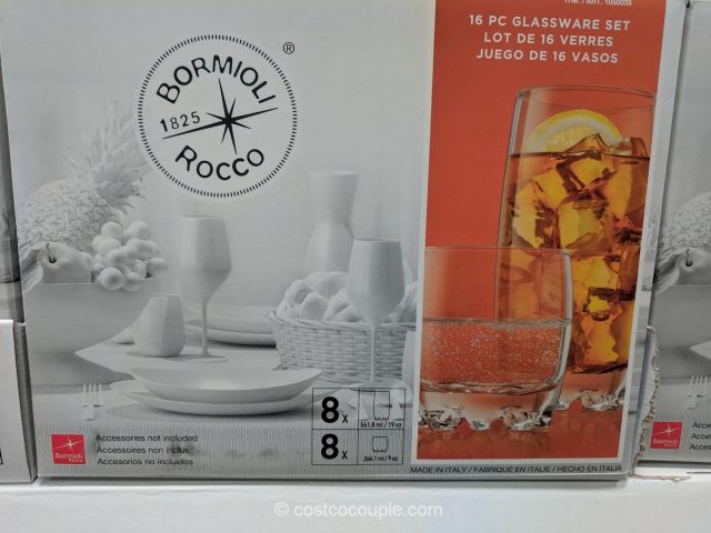 Bormioli Rocco Glassware Set Costco 