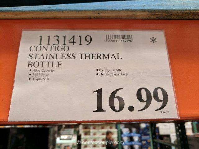 Contigo Stainless Thermal Bottle Costco 