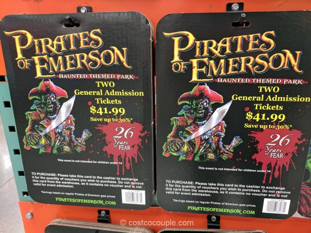 Pirates of Emerson Gift Card Costco