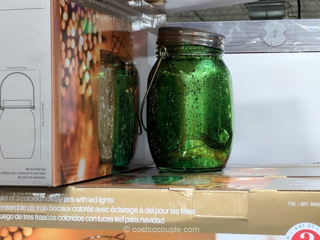 Holiday Jars with LED Lights Costco 