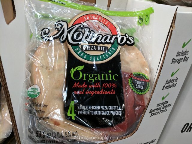 Molinaro's Organic Hand Stretched Pizza Kit Costco