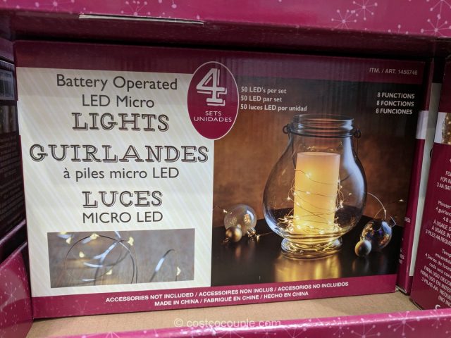 Battery Operated LED Micro Lights Costco 