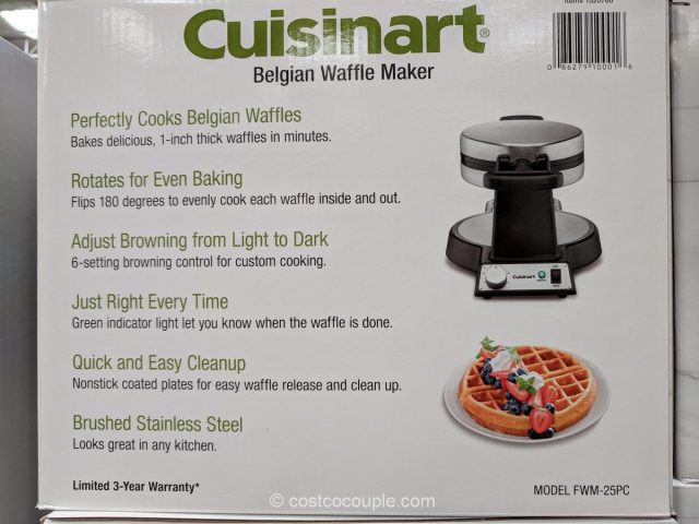 Cuisinart Belgian Waffle Maker Costco 