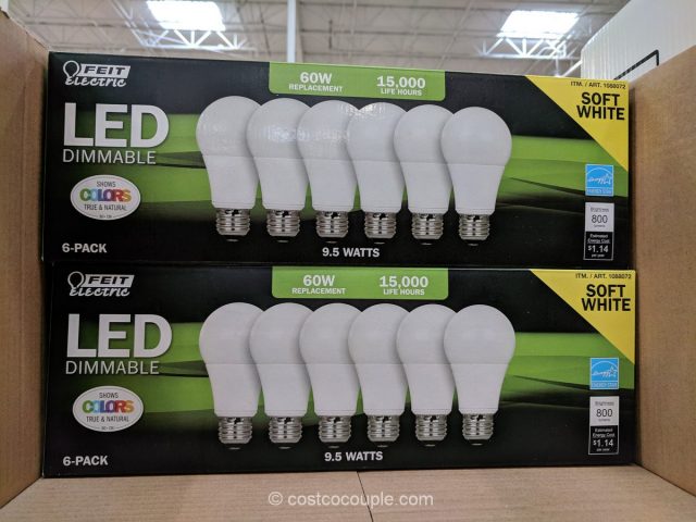 Feit Electric 9.5W Dimmable LED Bulb Costco
