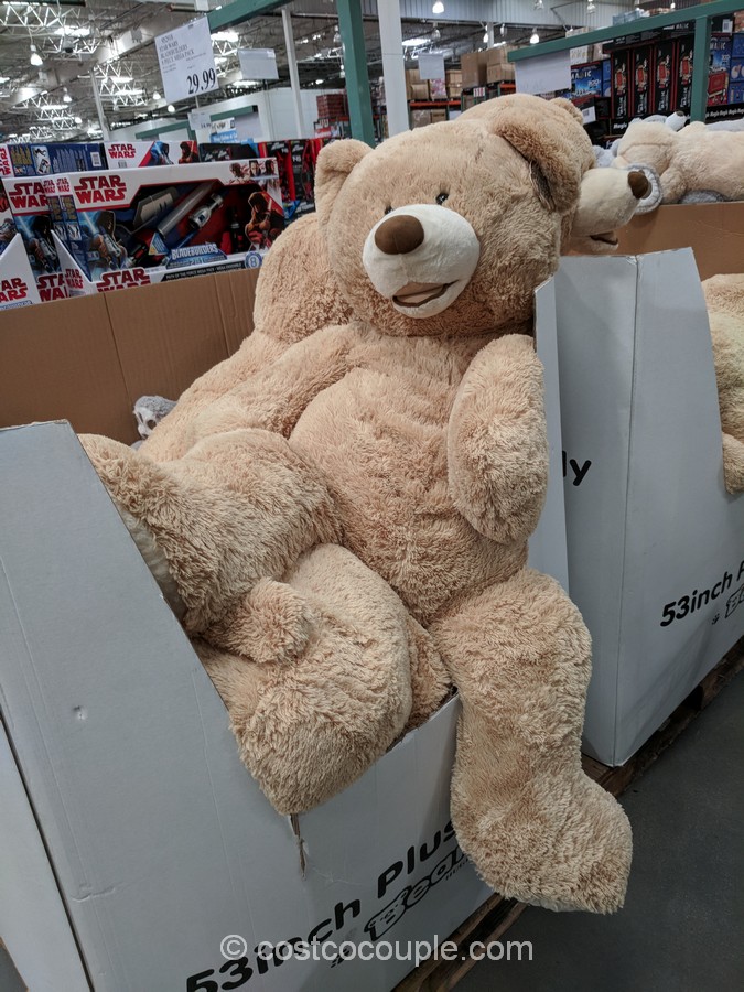 53 inch plush teddy bear costco