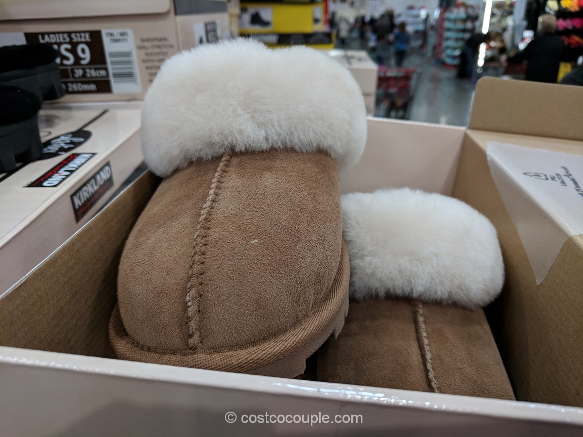 costco womens shearling slippers