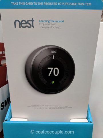 Nest LearningThermostat Costco 