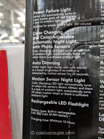 Sunbeam LED Power Failure Night Light Costco