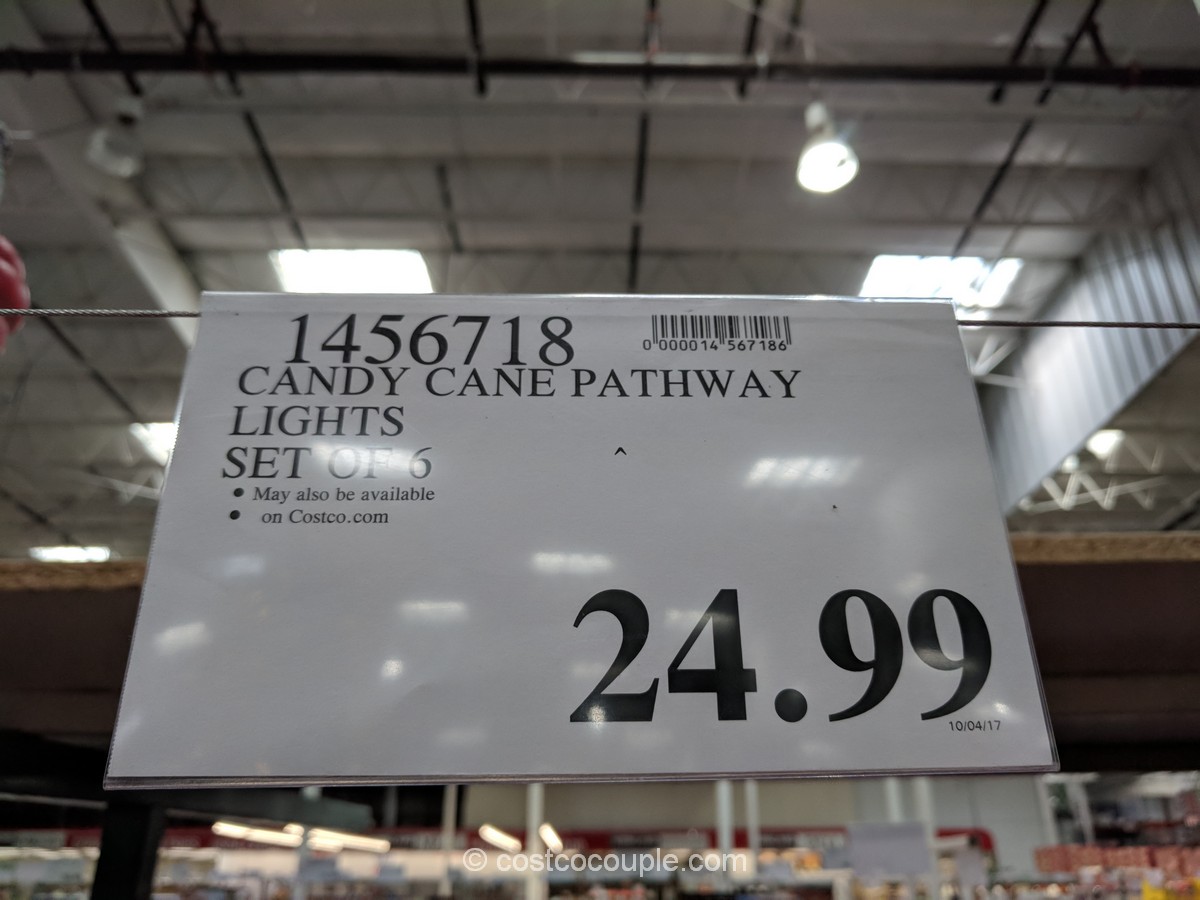 Sylvania Candy Cane Pathway Lights