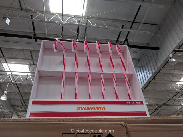 Sylvania Candy Cane Pathway Lights Costco 