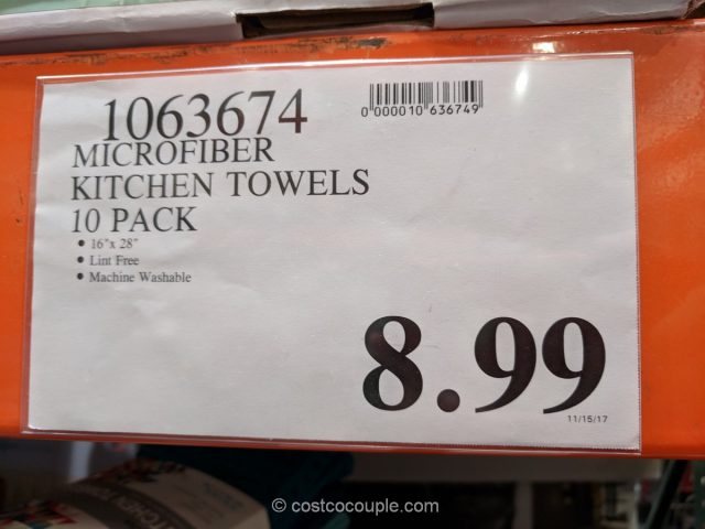 Town and Country Living Microfiber Kitchen Towels Costco