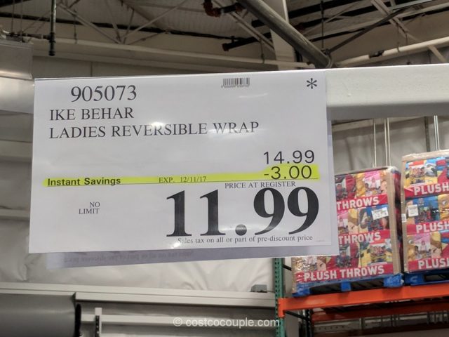 Ike Behar Reversible Wrap Costco 
