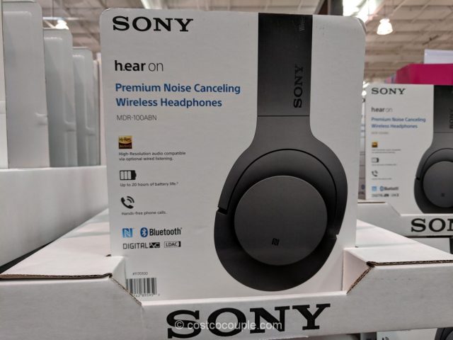 Sony Noise Canceling Bluetooth Headphones Costco 
