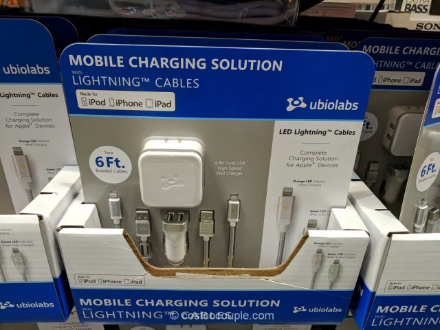 Ubio Labs Lightning Cable Charging Kit Costco 