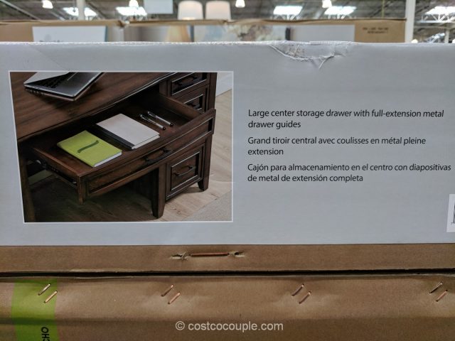 Bayside Furnishings Writing Desk Costco 