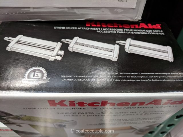 KitchenAid Pasta Roller and Cutter Set Costco 