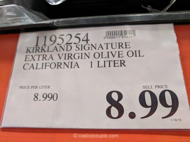 Kirkland Signature California Extra Virgin Olive Oil Costco 