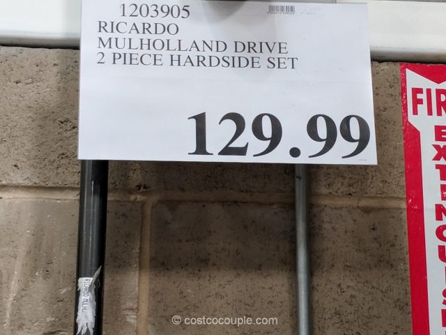 Ricardo Mulholland Drive Hardside Set Costco 