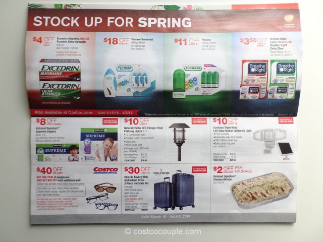 Costco March 2018 Coupon Book 03/15/18 to 04/08/18
