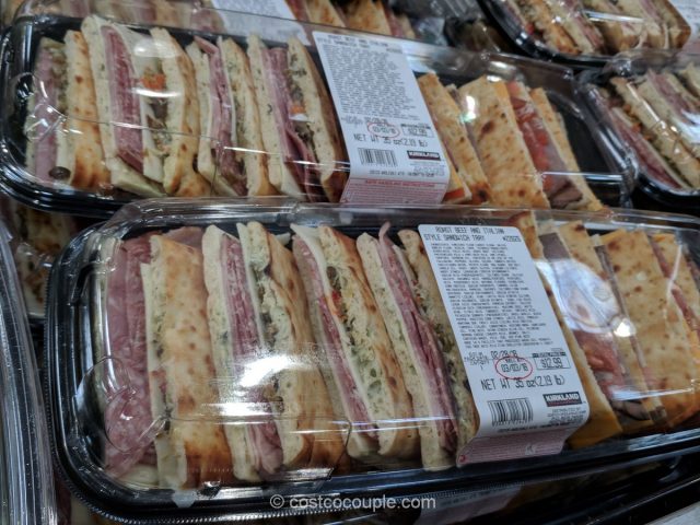 Kirkland Signature Roast Beef and Italian Style Sandwich Tray Costco