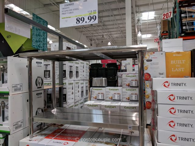 Trinity Stainless Steel Table Costco 