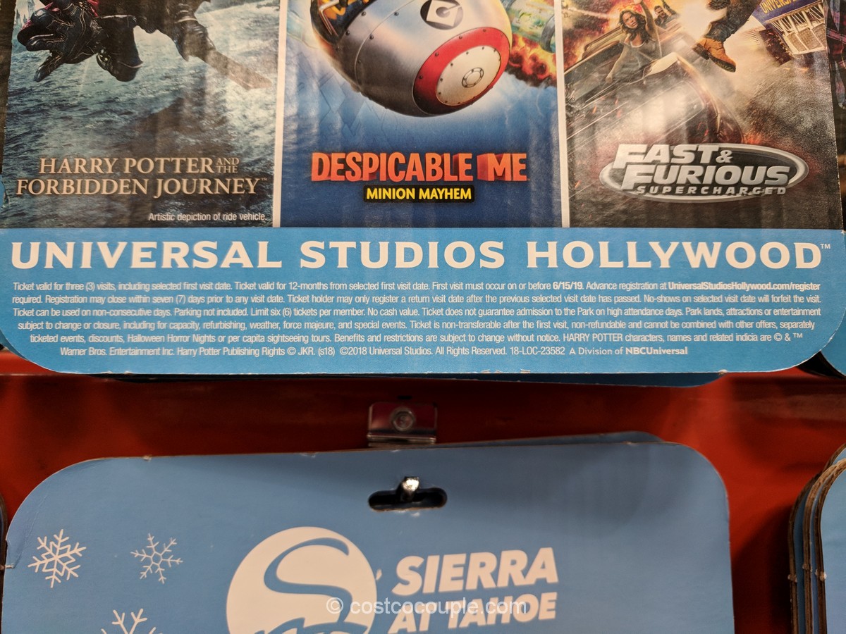 universal studios hollywood ticket deals