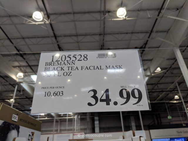 Bremenn Black Tea Facial Mask Costco 
