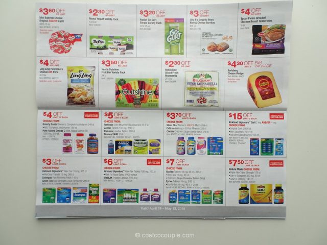 Costco April 2018 Coupon Book 04/19/18 to 05/13/18
