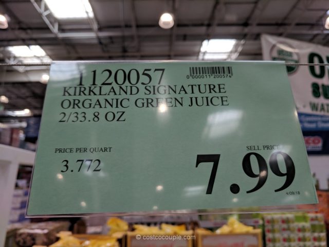 Kirkland Signature Organic Green Juice Costco 