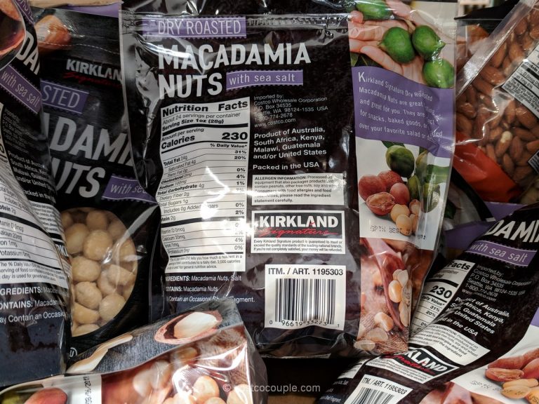 Kirkland Signature Roasted Macadamia Nuts