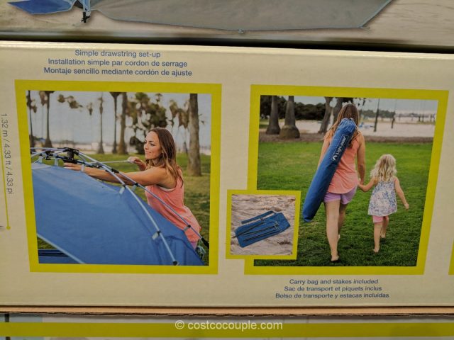 3. lightspeed outdoors quick beach shelter