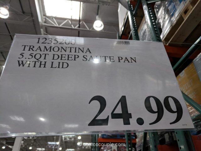 Tramontina Nonstick Deep Saute Pan Costco 