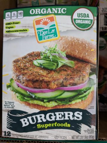 Don Lee Farms Organic Superfood Burgers Costco