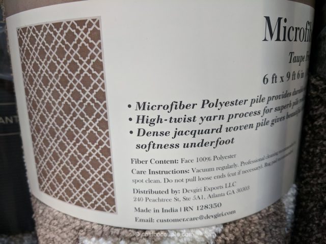 Mineral Springs Microfiber Area Rug Costco 