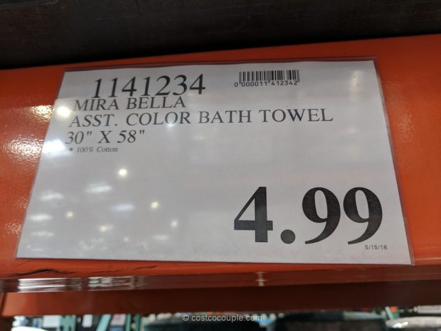 Mira Bella Bath Towel Costco 