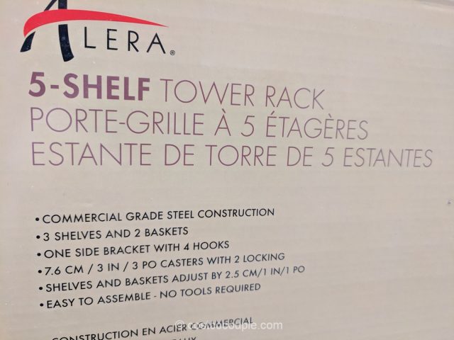 Alera 5-Shelf Tower Rack Costco 