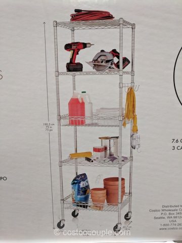 Alera 5-Shelf Tower Rack Costco 