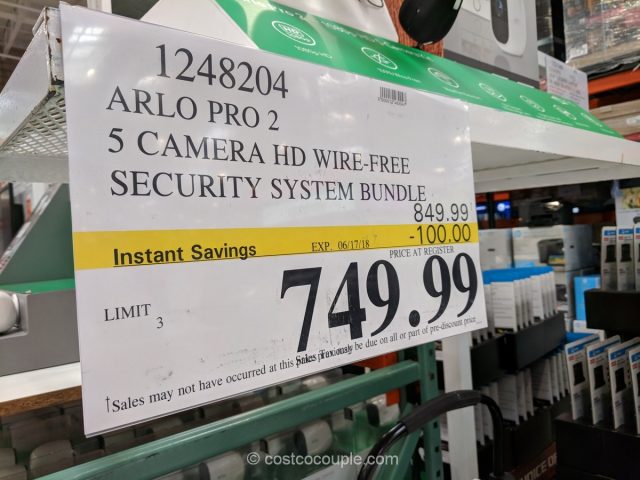 Arlo Pro3 2k Qhd Wire Free Security Camera System 3 Camera Kit