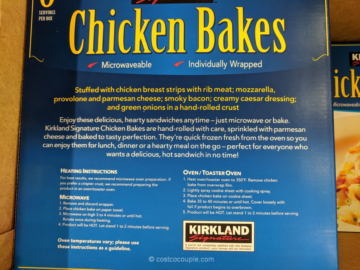 Kirkland Signature Chicken Bakes